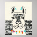 Search for llamas posters Design