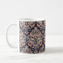 Recherche de style baroque tasses Damassé