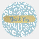 Recherche de léopard bleu autocollants Glacer