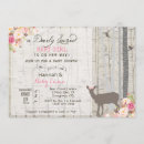Search for birch wood invitations Deer