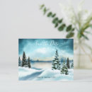 Search for winter wonderland save the date postcards Evergreen