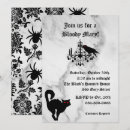 Recherche de damask halloween invitations Gothique