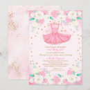 Search for baby dress invitations Floral