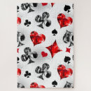 Search for playing cards puzzles Spade
