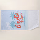 Recherche de vintage surf beach towels Été