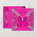 Search for lace birthday invitations Glitter