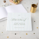 Search for vintage wedding guest books Sage green