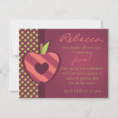 Search for apple 4x5 invitations Cute