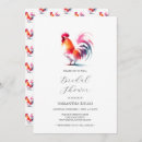 Recherche de de coq invitations Aquarelle