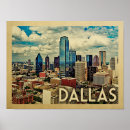 Search for dallas skyline posters Retro