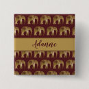Search for elephant square buttons Wildlife
