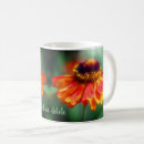 Search for orange daisy mugs Zinnia