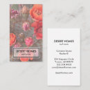 Recherche de bloom visitenkarten Moderne