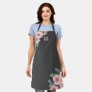 Search for monogrammed for women aprons Floral