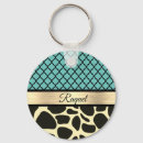 Search for giraffe print keychains Chic