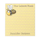 Search for bumble bee notepads Cartoon