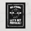 Search for dumbbell postcards Cartoon