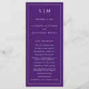 Search for 4x9 wedding programs Modern