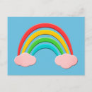 Search for paper cuttings postcards Rainbow