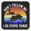 Search for snowmobile stickers Funny