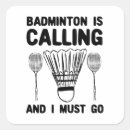 Search for badminton game stickers Shuttlecock