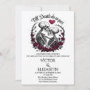 Search for till death do us part wedding invitations Skull