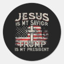 Search for jesus is my saviour stickers Political