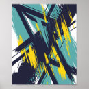 Recherche de abstraction géométrique posters Couleurs vives