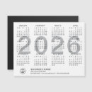 Search for business card calendars White