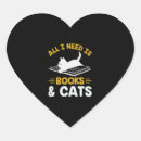 Search for i heart books stickers Cat
