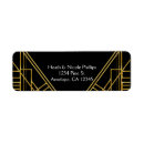 Search for gatsby wedding return address labels Deco
