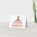 Search for dresses note cards Pink