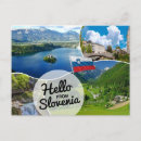 Recherche de drapeau slovénie cartes postales Europe