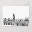 Recherche de hotels cartes postales Illustration
