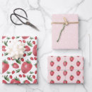 Search for strawberry wrapping paper Boho