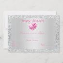 Recherche de diamants brillants invitations 16 ans