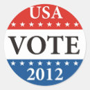 Search for usa vote stickers Political