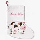 Recherche de vache chaussette de noël Nom