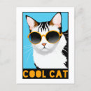 Search for fun cat postcards Whimsical