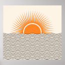 Search for abstract sunset posters Bohemian