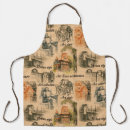 Search for vintage paper aprons Black