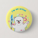 Search for artistic buttons Blue