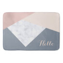 Search for rose gold marble bath mats Pink