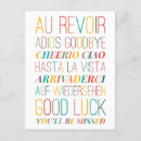 Search for au revoir postcards Farewell
