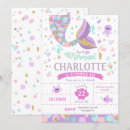 Search for little mermaid party invitations Gold glitter