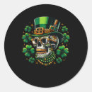 Search for leprechaun hat stickers Lucky