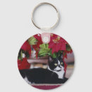 Search for poinsettia keychains Red