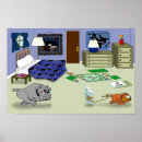 Recherche de chat gris posters Chien