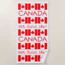 Search for canada day beach towels Maple leaf