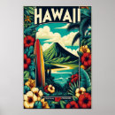 Search for retro surfboard art Hawaii